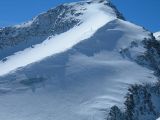 in solitaria sul Corvatsch